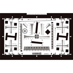 iso12233標準分辨率測試卡